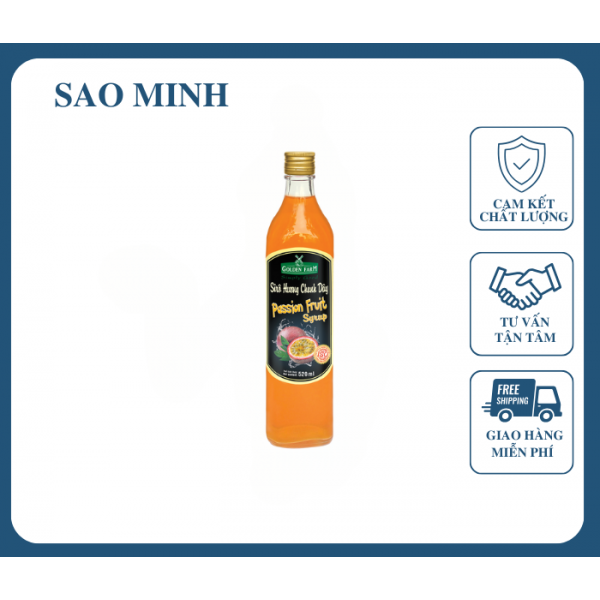 Syrup Chanh Dây - Golden Farm 520ml